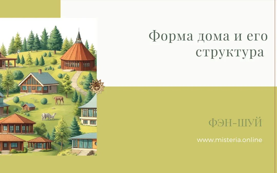 Структура и форма вашего дома — фэн-шуй для гармонии пространства