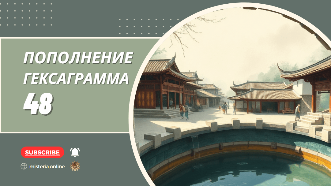 Гексаграмма 48. Цзин. Пополнение