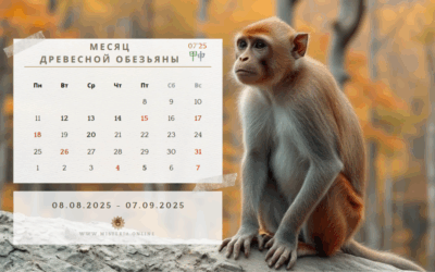 Астрологические рекомендации для месяца Обезьяны