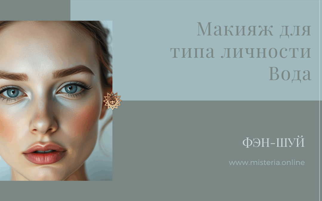 Макияж для типа личности Вода
