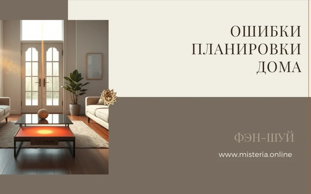 Ошибки планировки дома