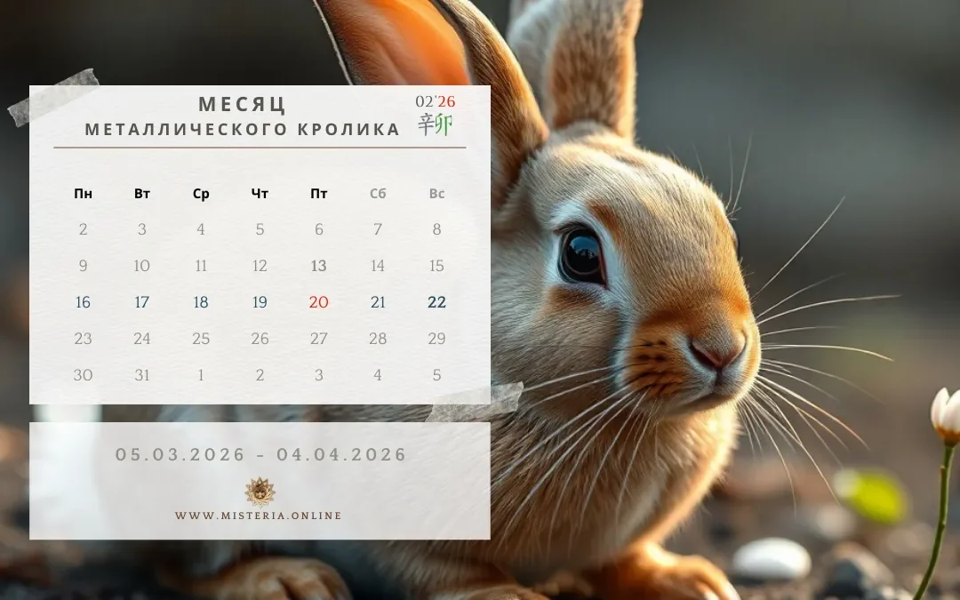 Прогноз по восточному календарю с 16 марта по 22 марта 2026