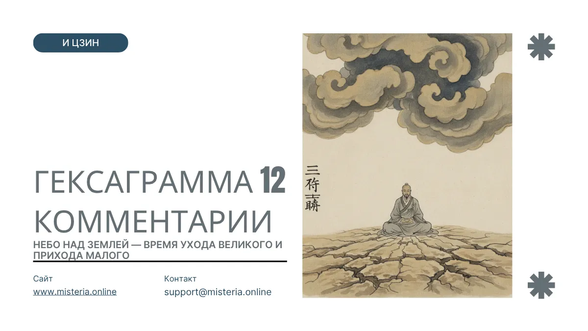 Гексаграмма 12 И-Цзин — Пи (Препятствие)