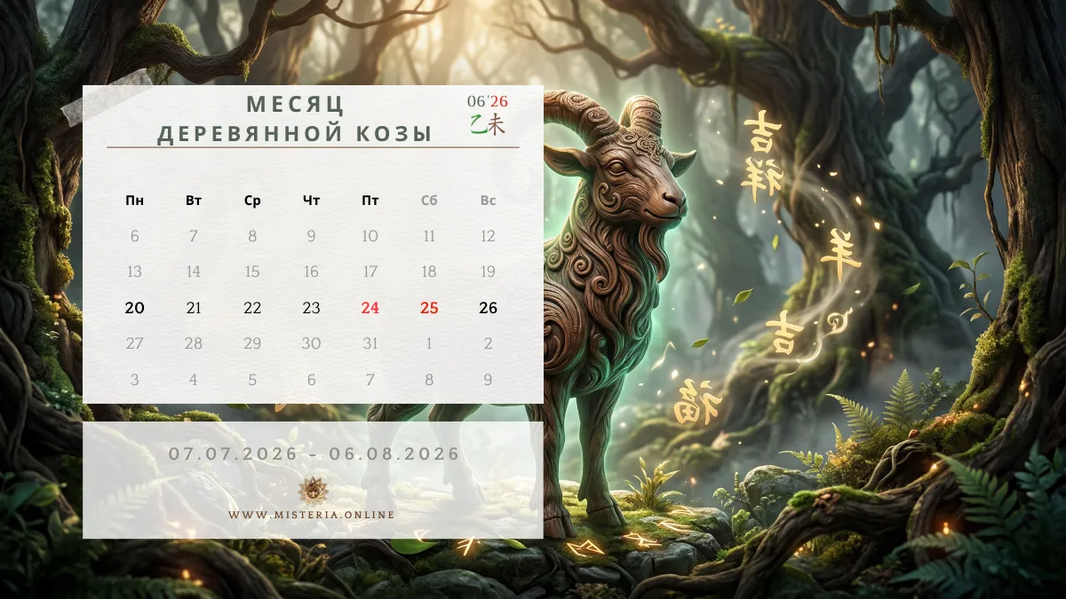 Астропрогноз с 20 июля по 26 июля 2026